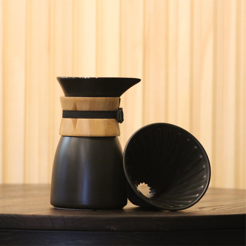 JBM Ceramic Pour Over Coffee Maker