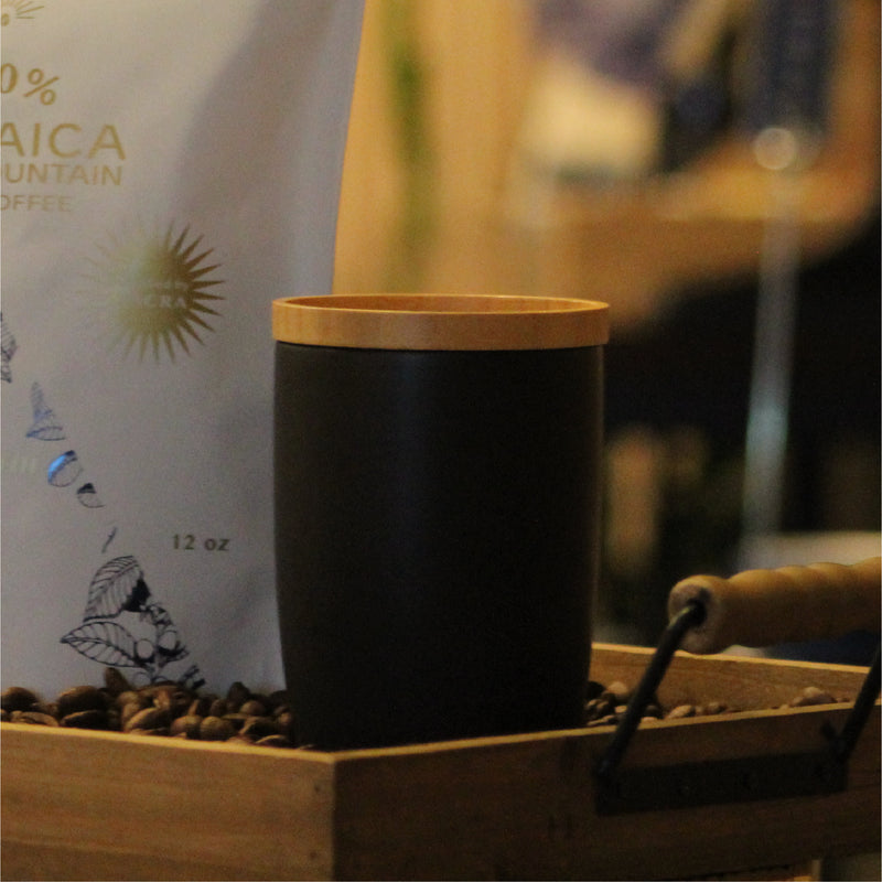 JBM BAMBOO COFFEE MUG WITH LID I TRY 100% JAMAICA BLUE MOUNTAIN COFFEE –  JBM Coffee